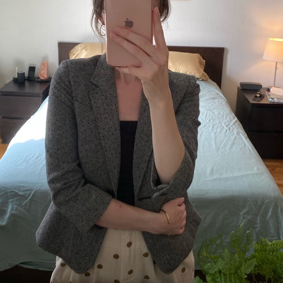 Banana Republic Wool Polka Dot Blazer - Picture 7 of 7